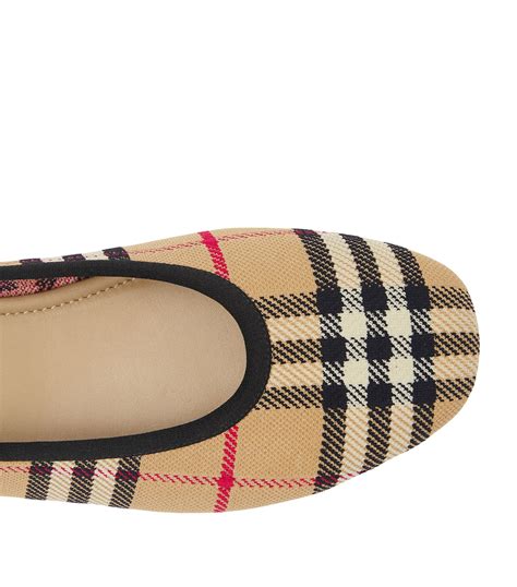 do burberry loafers run small|Burberry ballerina flats.